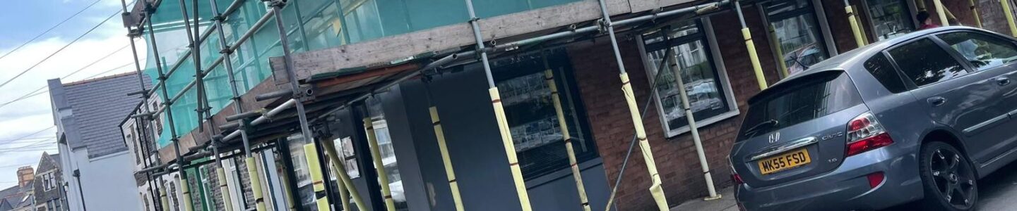 Commercial scaffolding Cardiff