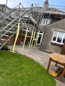 Domestic scaffolding